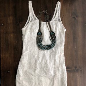 Hollister- white dress